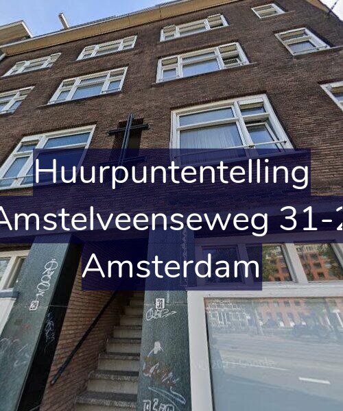 Foto gevel Huurpuntentelling voor Amstelveenseweg 31-2, Amsterdam