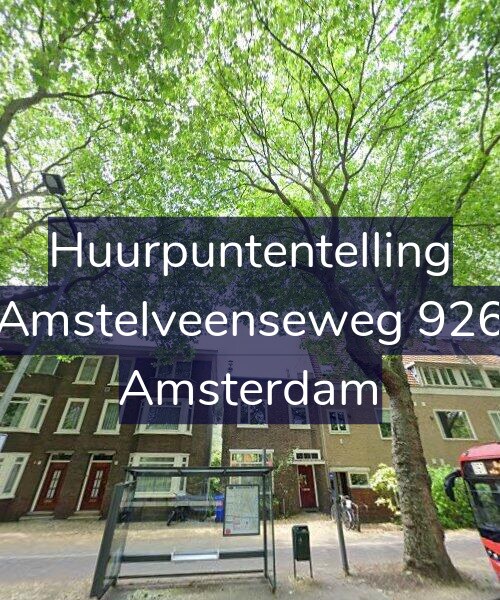 Foto gevel Huurpuntentelling voor Amstelveenseweg 926, Amsterdam