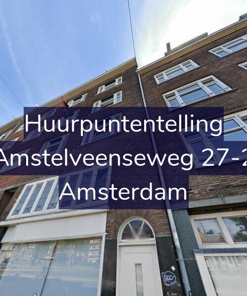 Foto gevel Huurpuntentelling voor Amstelveenseweg 27-2, Amsterdam