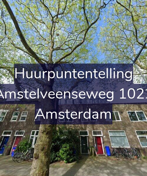 Foto gevel Huurpuntentelling voor Amstelveenseweg 1022, Amsterdam