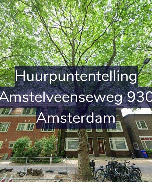 Foto gevel Huurpuntentelling voor Amstelveenseweg 930, Amsterdam