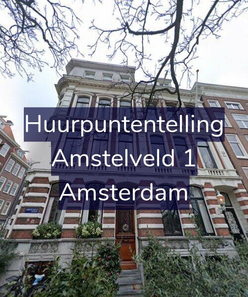 Foto gevel Huurpuntentelling voor Amstelveld 1, Amsterdam