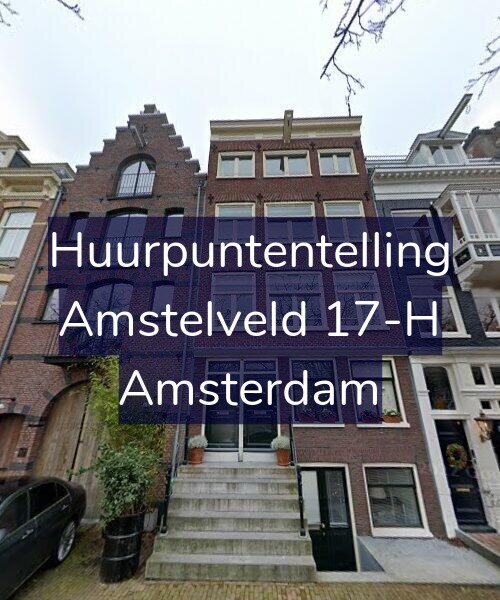 Foto gevel Huurpuntentelling voor Amstelveld 17-H, Amsterdam