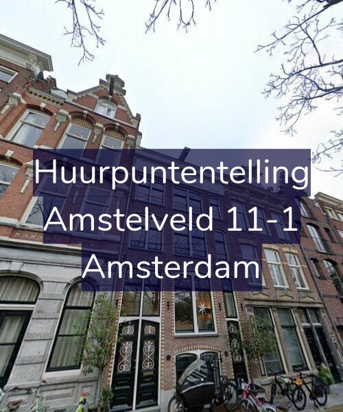 Foto gevel Huurpuntentelling voor Amstelveld 11-1, Amsterdam