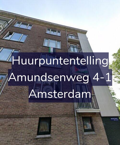 Foto gevel Huurpuntentelling voor Amundsenweg 4-1, Amsterdam