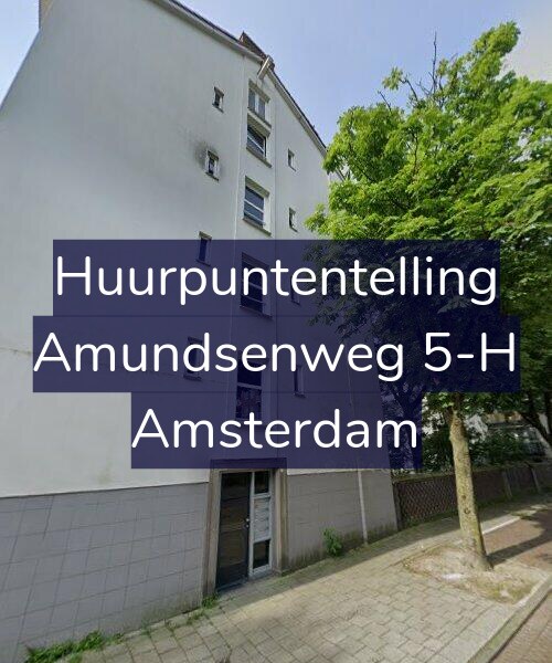 Foto gevel Huurpuntentelling voor Amundsenweg 5-H, Amsterdam