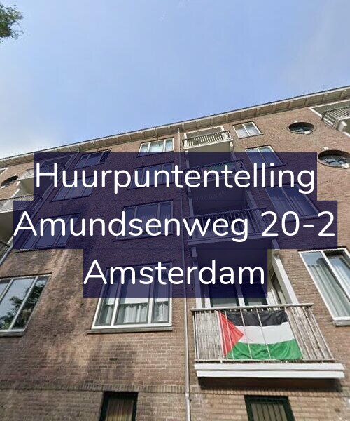 Foto gevel Huurpuntentelling voor Amundsenweg 20-2, Amsterdam