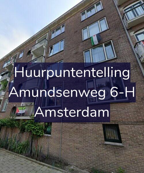 Foto gevel Huurpuntentelling voor Amundsenweg 6-H, Amsterdam