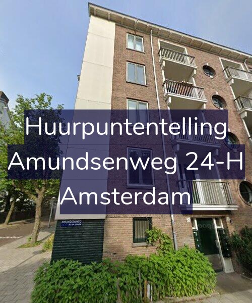 Foto gevel Huurpuntentelling voor Amundsenweg 24-H, Amsterdam