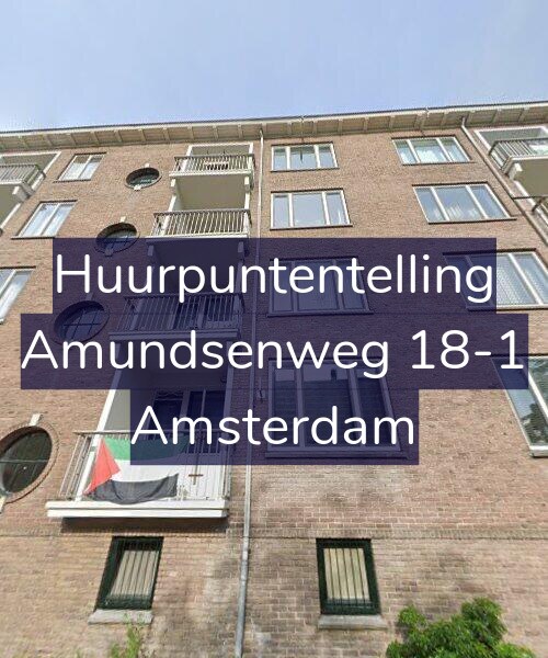 Foto gevel Huurpuntentelling voor Amundsenweg 18-1, Amsterdam