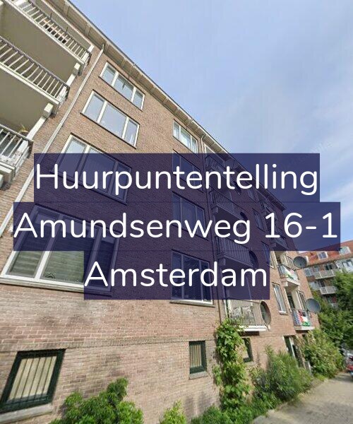 Foto gevel Huurpuntentelling voor Amundsenweg 16-1, Amsterdam