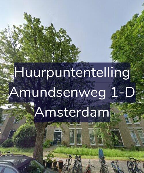 Foto gevel Huurpuntentelling voor Amundsenweg 1-D, Amsterdam