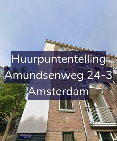 Foto gevel Huurpuntentelling voor Amundsenweg 24-3, Amsterdam