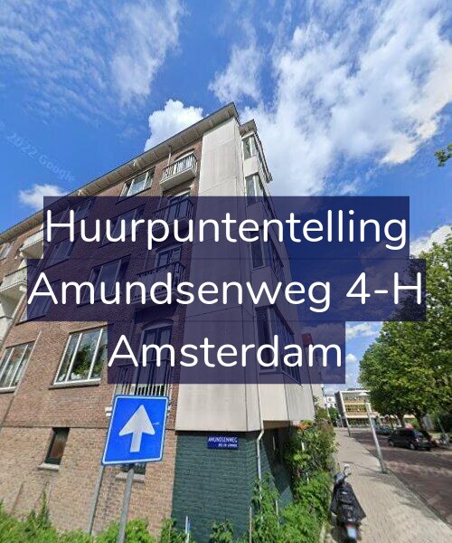 Foto gevel Huurpuntentelling voor Amundsenweg 4-H, Amsterdam