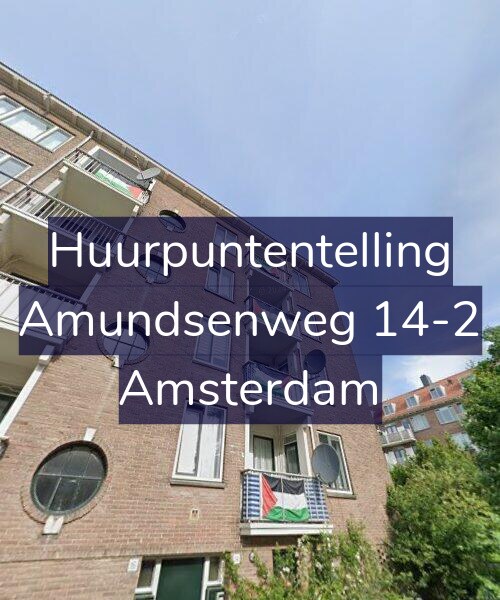 Foto gevel Huurpuntentelling voor Amundsenweg 14-2, Amsterdam