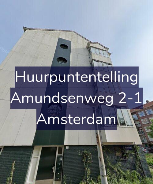 Foto gevel Huurpuntentelling voor Amundsenweg 2-1, Amsterdam