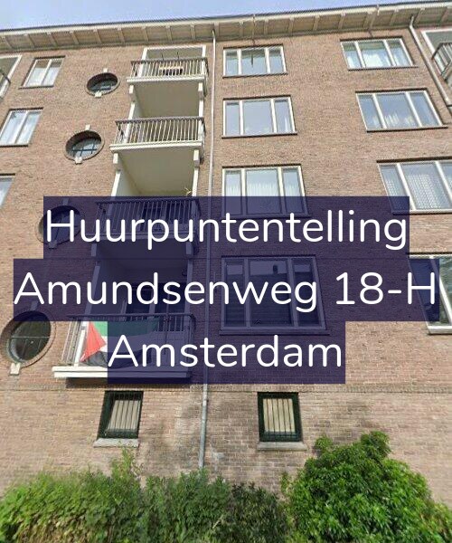 Foto gevel Huurpuntentelling voor Amundsenweg 18-H, Amsterdam