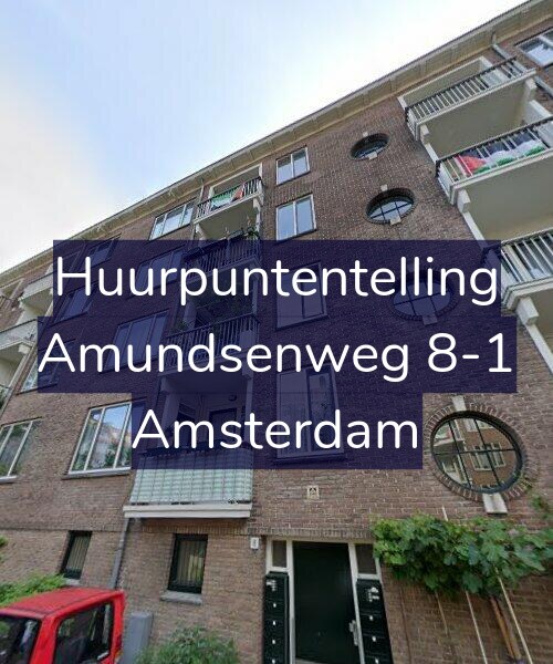 Foto gevel Huurpuntentelling voor Amundsenweg 8-1, Amsterdam