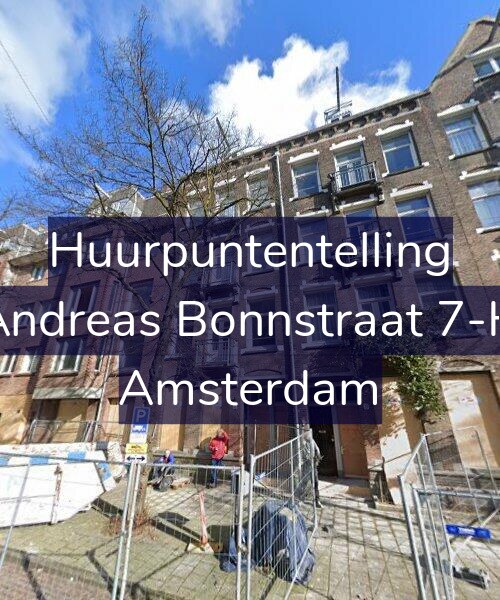 Foto gevel Huurpuntentelling voor Andreas Bonnstraat 7-H, Amsterdam