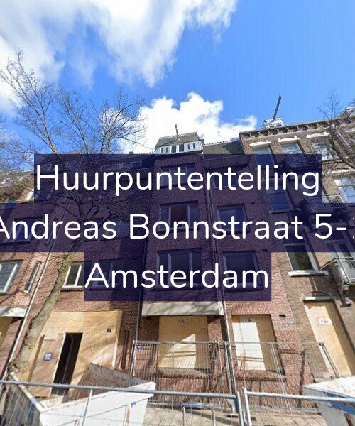 Foto gevel Huurpuntentelling voor Andreas Bonnstraat 5-1, Amsterdam