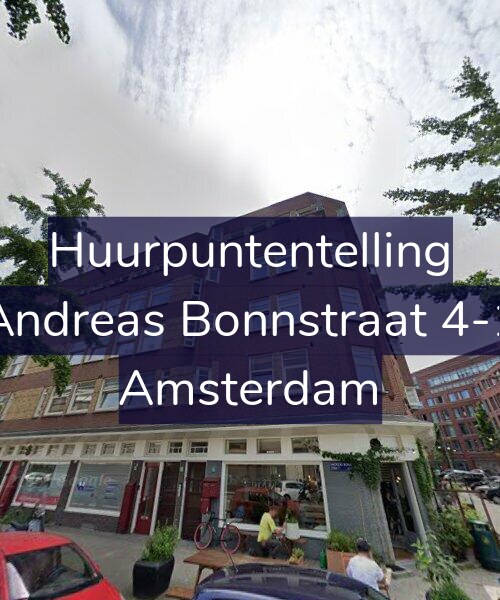 Foto gevel Huurpuntentelling voor Andreas Bonnstraat 4-1, Amsterdam