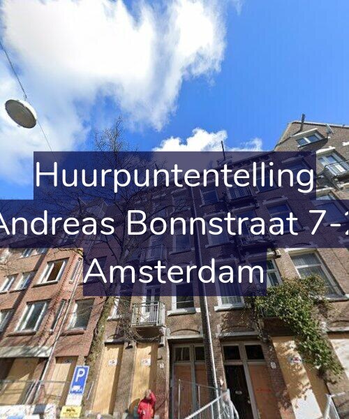 Foto gevel Huurpuntentelling voor Andreas Bonnstraat 7-2, Amsterdam