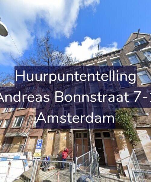 Foto gevel Huurpuntentelling voor Andreas Bonnstraat 7-1, Amsterdam