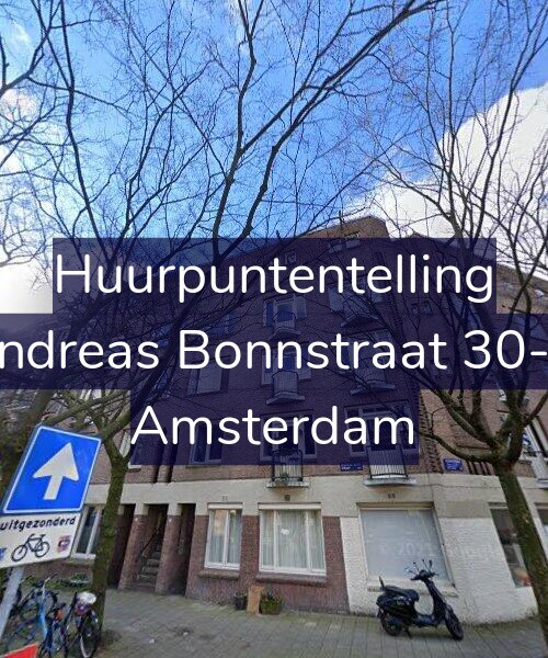 Foto gevel Huurpuntentelling voor Andreas Bonnstraat 30-H, Amsterdam