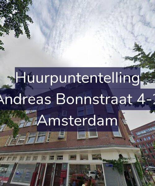 Foto gevel Huurpuntentelling voor Andreas Bonnstraat 4-2, Amsterdam
