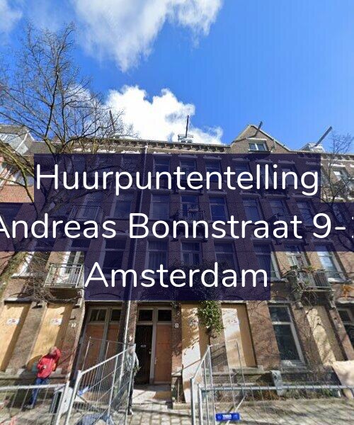 Foto gevel Huurpuntentelling voor Andreas Bonnstraat 9-1, Amsterdam