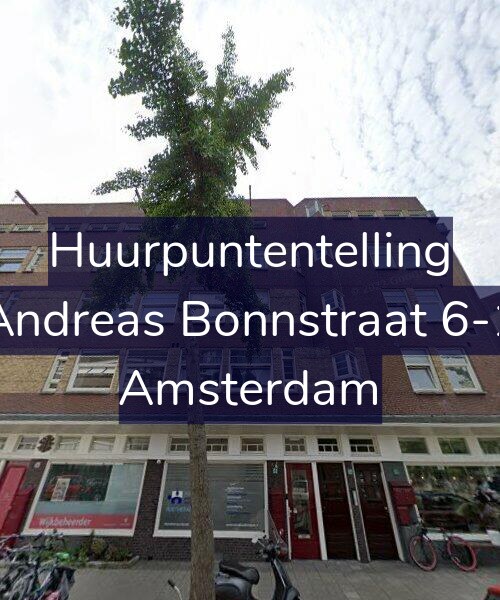Foto gevel Huurpuntentelling voor Andreas Bonnstraat 6-1, Amsterdam