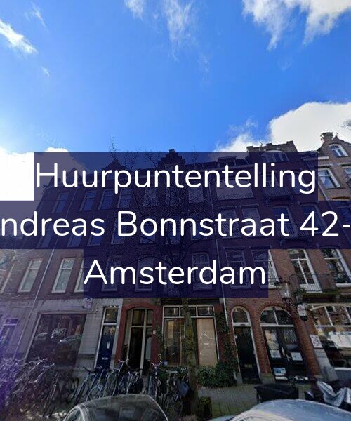 Foto gevel Huurpuntentelling voor Andreas Bonnstraat 42-3, Amsterdam