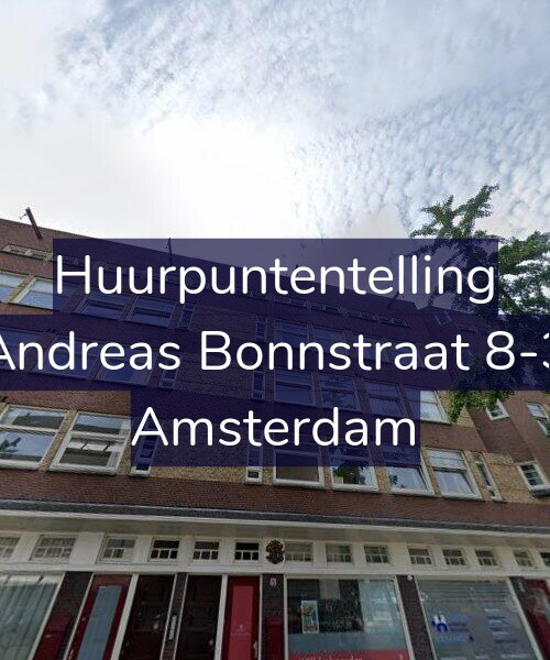 Foto gevel Huurpuntentelling voor Andreas Bonnstraat 8-3, Amsterdam