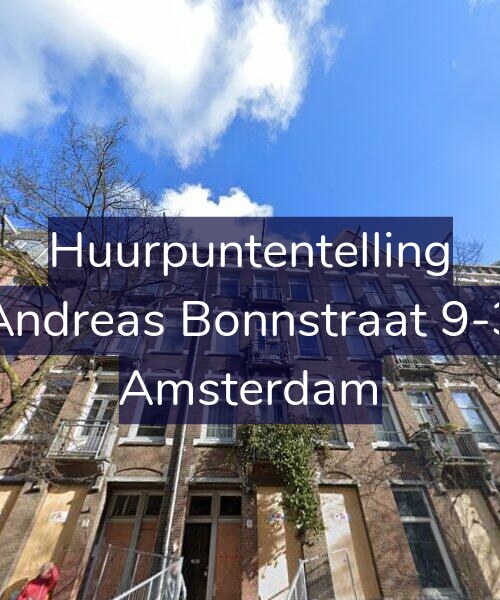 Foto gevel Huurpuntentelling voor Andreas Bonnstraat 9-3, Amsterdam
