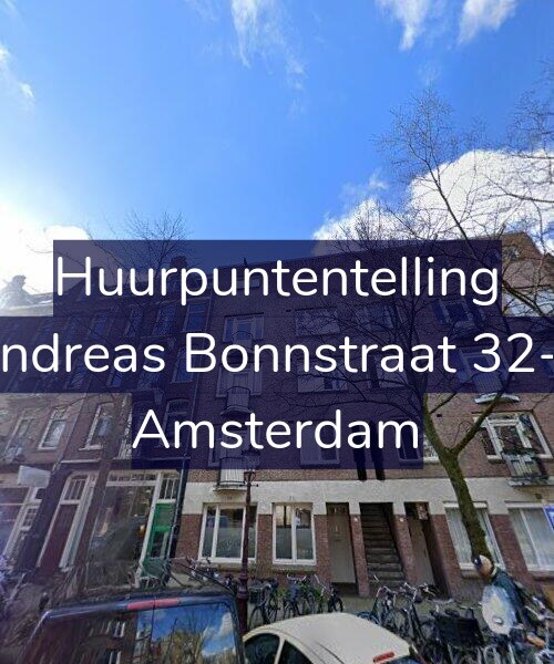 Foto gevel Huurpuntentelling voor Andreas Bonnstraat 32-3, Amsterdam