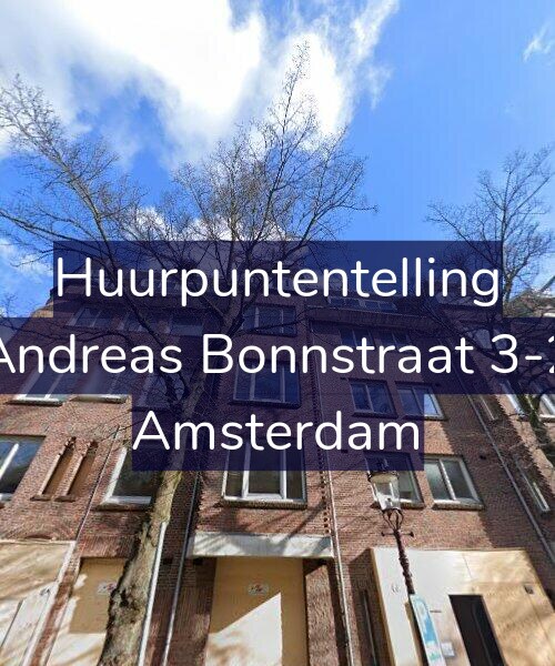 Foto gevel Huurpuntentelling voor Andreas Bonnstraat 3-2, Amsterdam