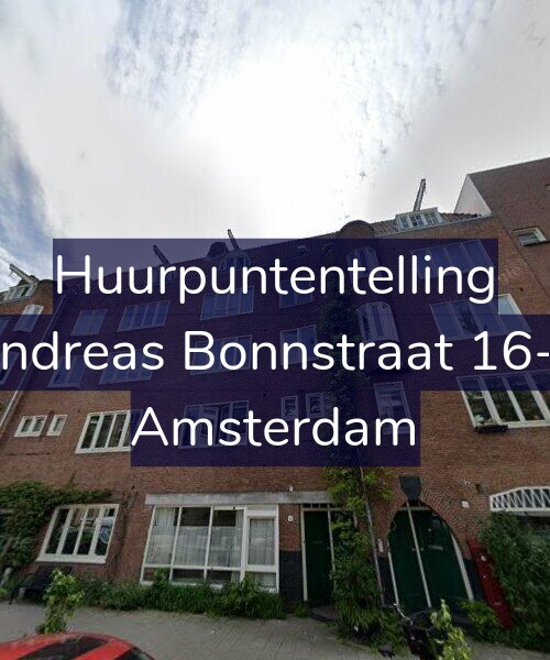 Foto gevel Huurpuntentelling voor Andreas Bonnstraat 16-2, Amsterdam