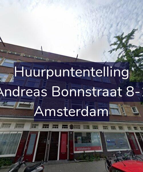 Foto gevel Huurpuntentelling voor Andreas Bonnstraat 8-1, Amsterdam