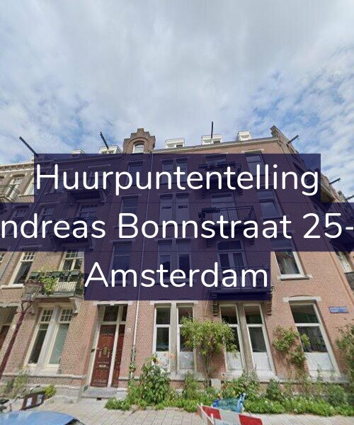 Foto gevel Huurpuntentelling voor Andreas Bonnstraat 25-3, Amsterdam