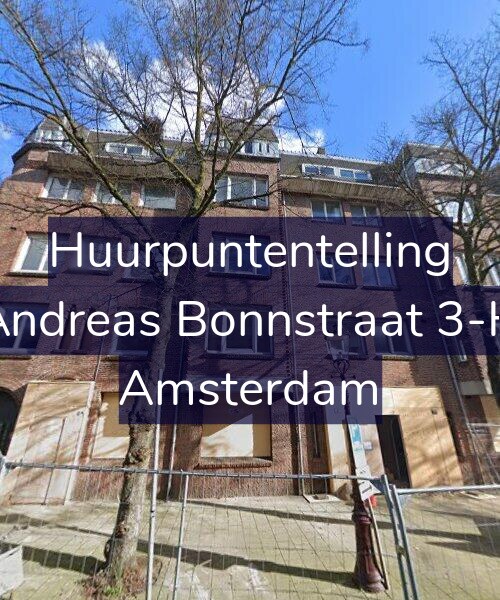 Foto gevel Huurpuntentelling voor Andreas Bonnstraat 3-H, Amsterdam