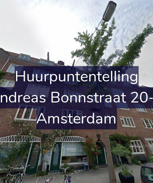 Foto gevel Huurpuntentelling voor Andreas Bonnstraat 20-1, Amsterdam