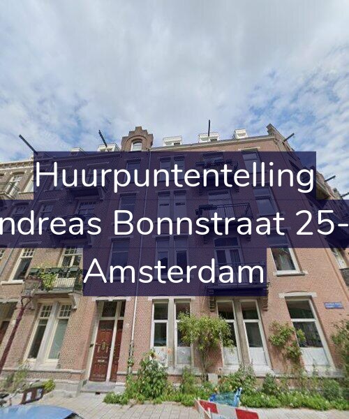 Foto gevel Huurpuntentelling voor Andreas Bonnstraat 25-H, Amsterdam