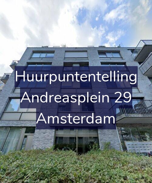 Foto gevel Huurpuntentelling voor Andreasplein 29, Amsterdam