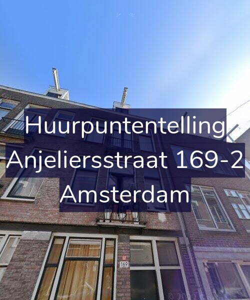 Foto gevel Huurpuntentelling voor Anjeliersstraat 169-2, Amsterdam