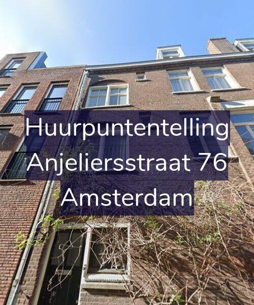 Foto gevel Huurpuntentelling voor Anjeliersstraat 76, Amsterdam