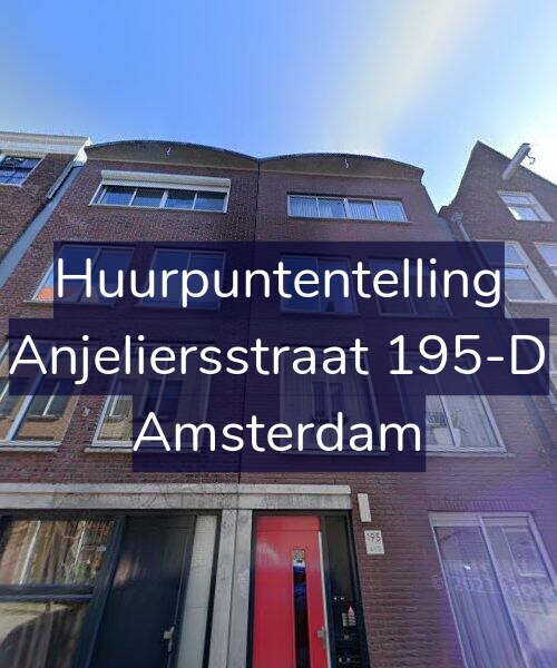 Foto gevel Huurpuntentelling voor Anjeliersstraat 195-D, Amsterdam