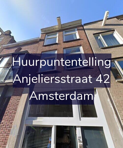 Foto gevel Huurpuntentelling voor Anjeliersstraat 42, Amsterdam