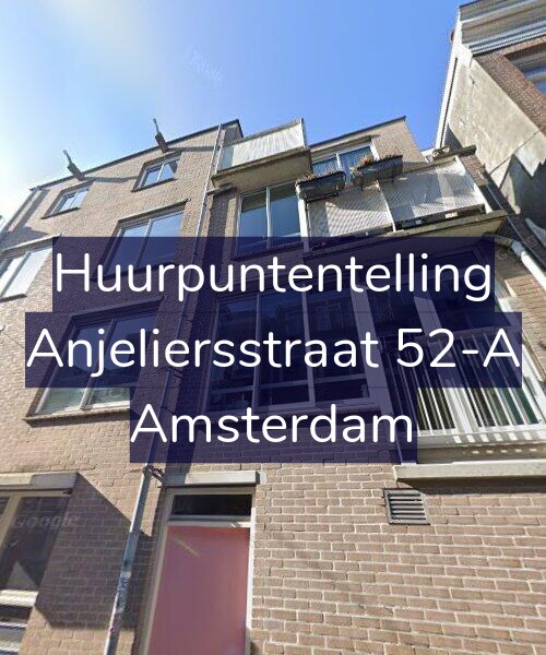 Foto gevel Huurpuntentelling voor Anjeliersstraat 52-A, Amsterdam
