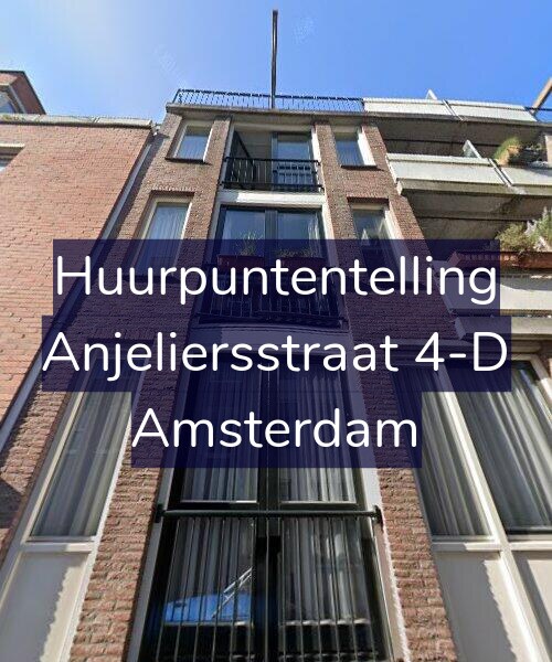 Foto gevel Huurpuntentelling voor Anjeliersstraat 4-D, Amsterdam