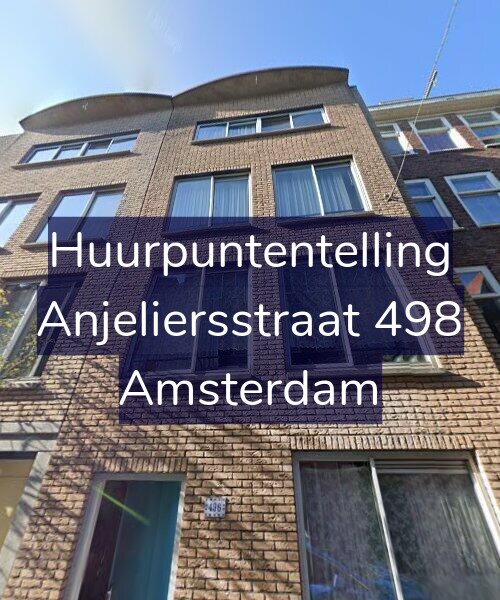 Foto gevel Huurpuntentelling voor Anjeliersstraat 498, Amsterdam